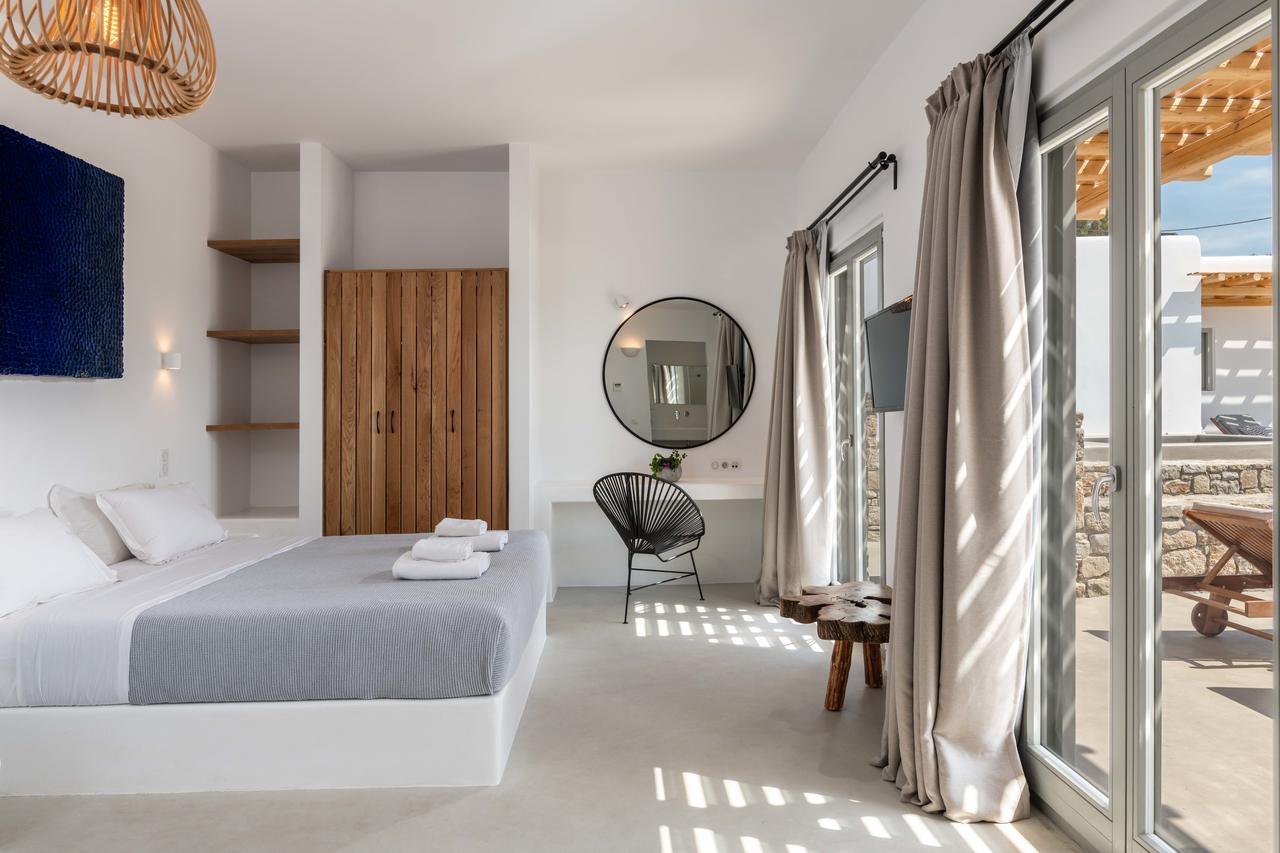 mykonos villas bedrooms