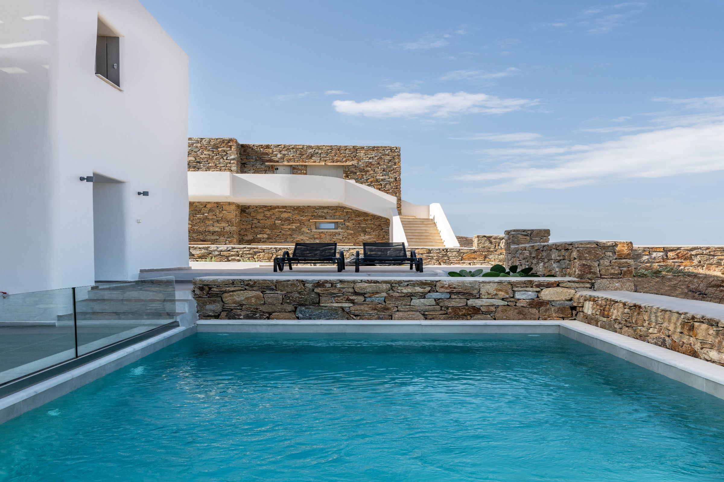 mykonos villas pools