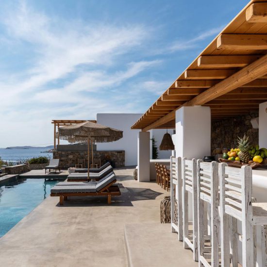 Mykonos Villas platis gialos