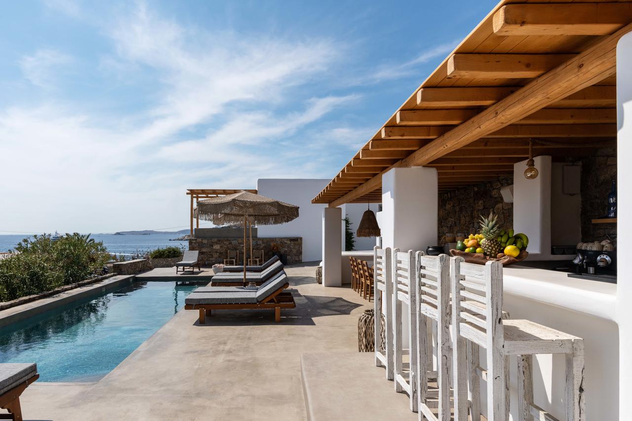 Mykonos Villas platis gialos