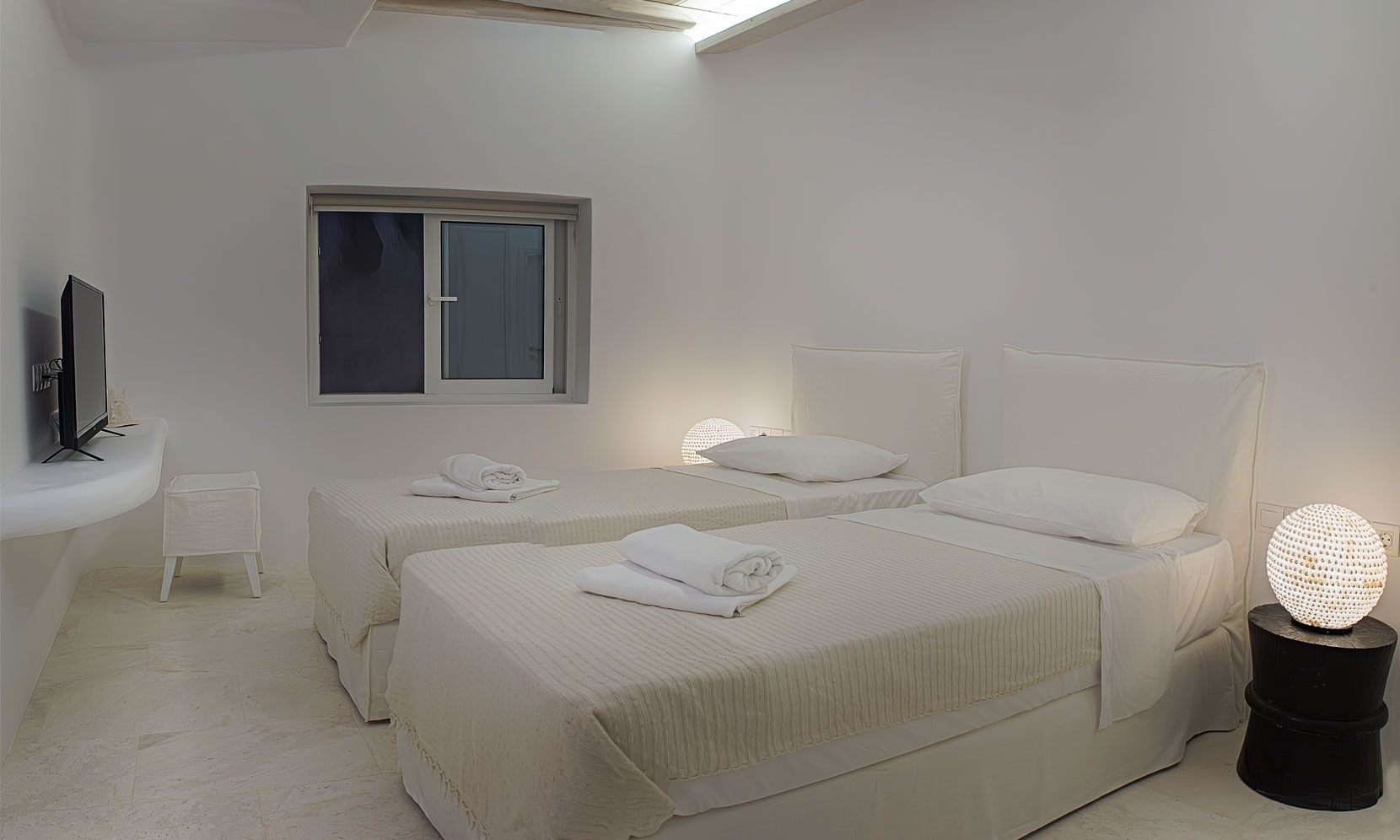 bedroom luxury mykonos villas