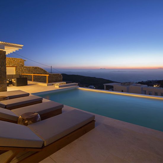 luxury sea view villas mykonos