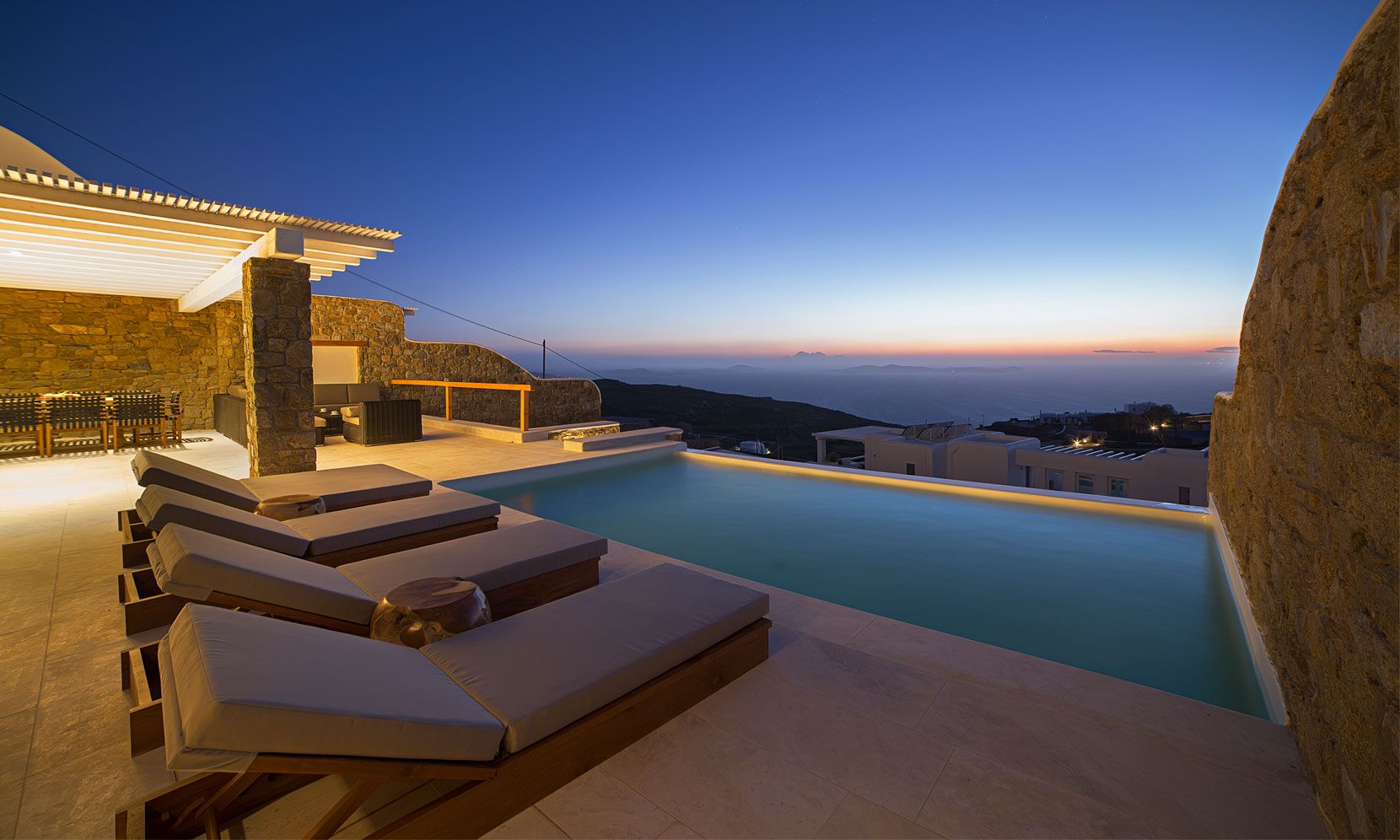luxury sea view villas mykonos