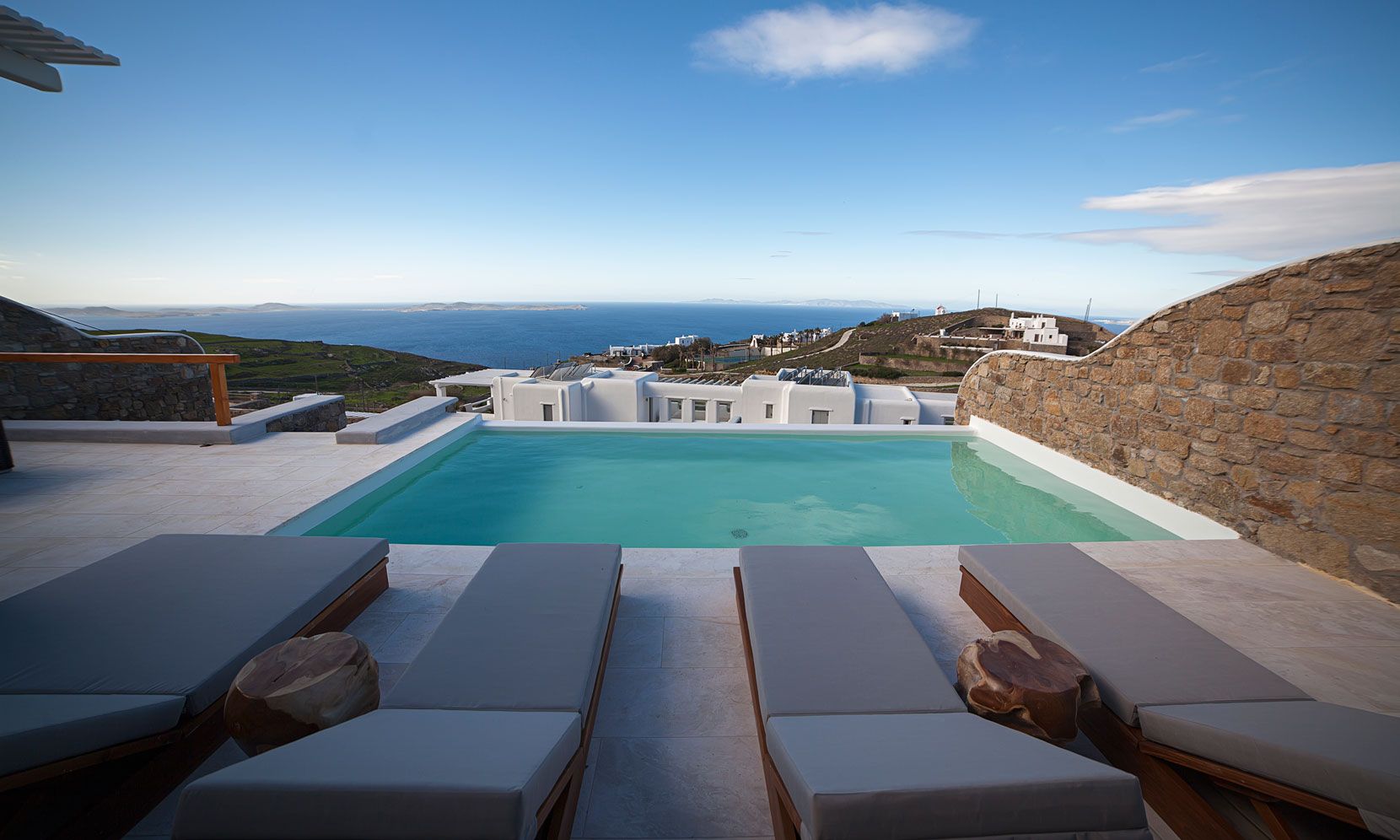 luxury sea view villas mykonos