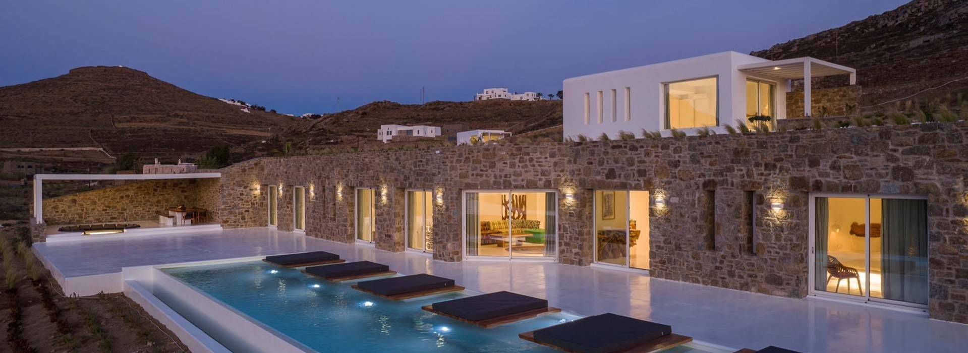 mykonos villas sea views