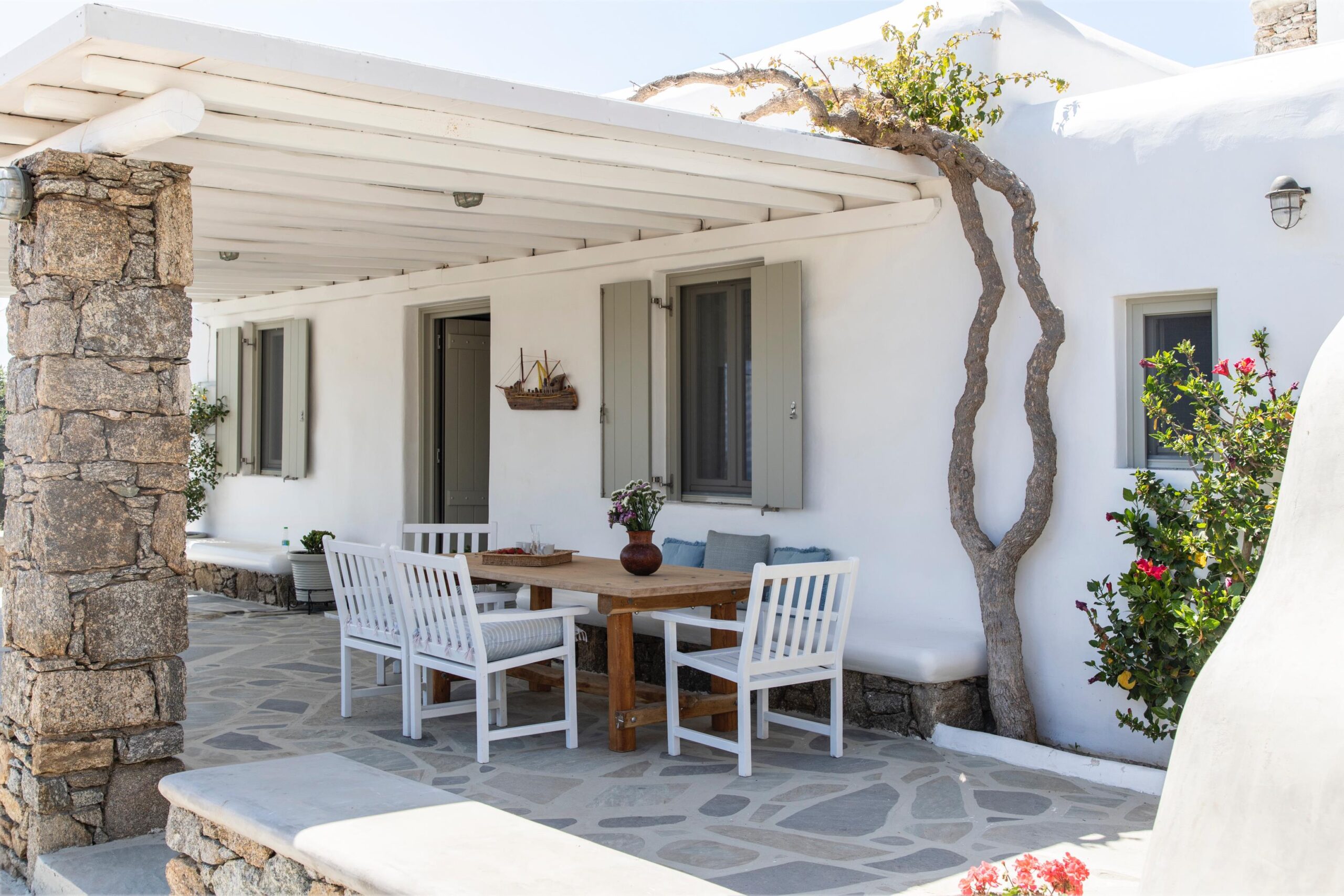 vineyard estate villa mykonos guest house