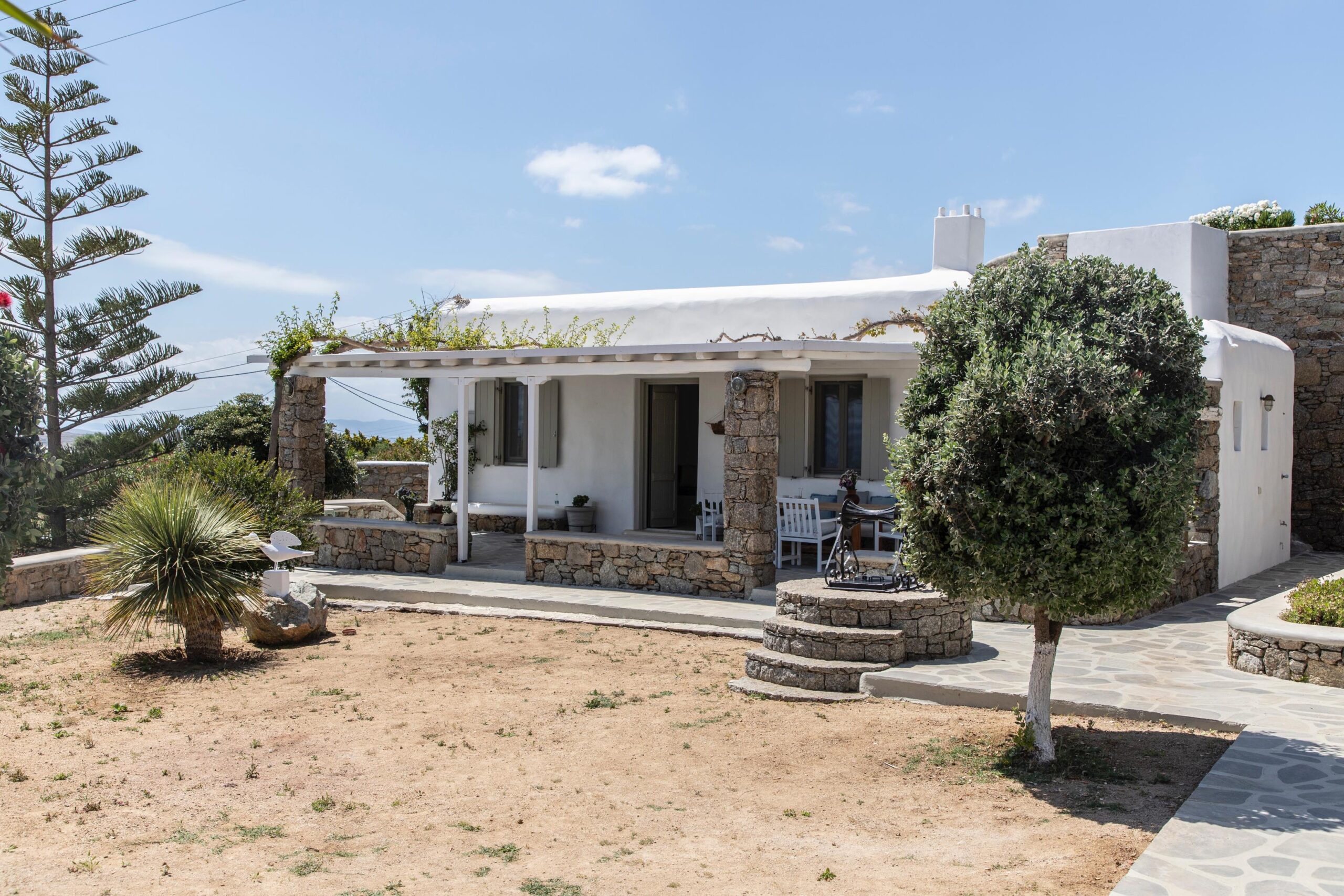 vineyard estate villa mykonos guesthouse