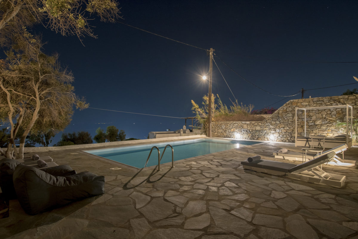 mykonos town private pools villas