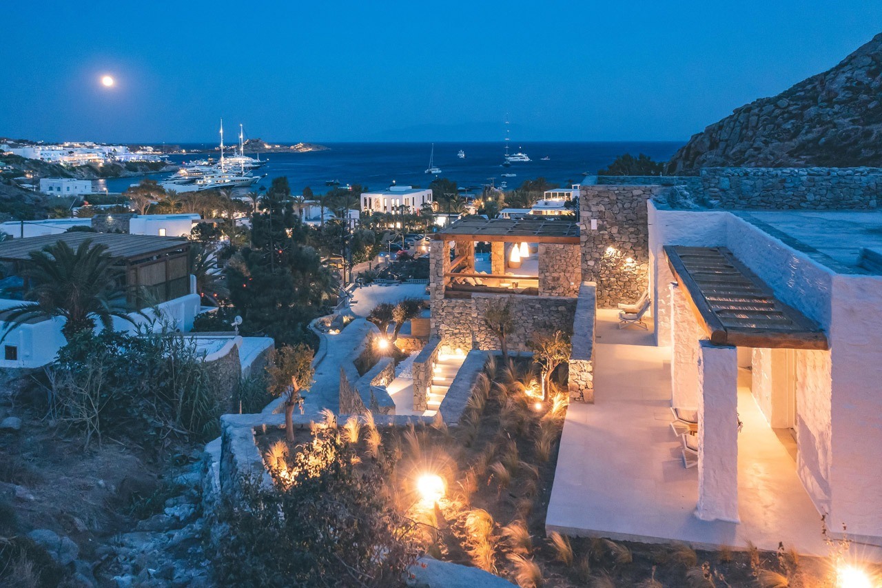 mykonos luxury villas psarou