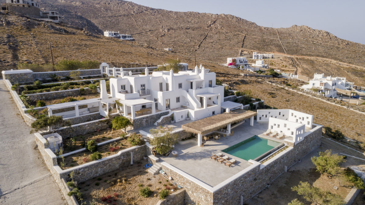 mykonos villas private pools