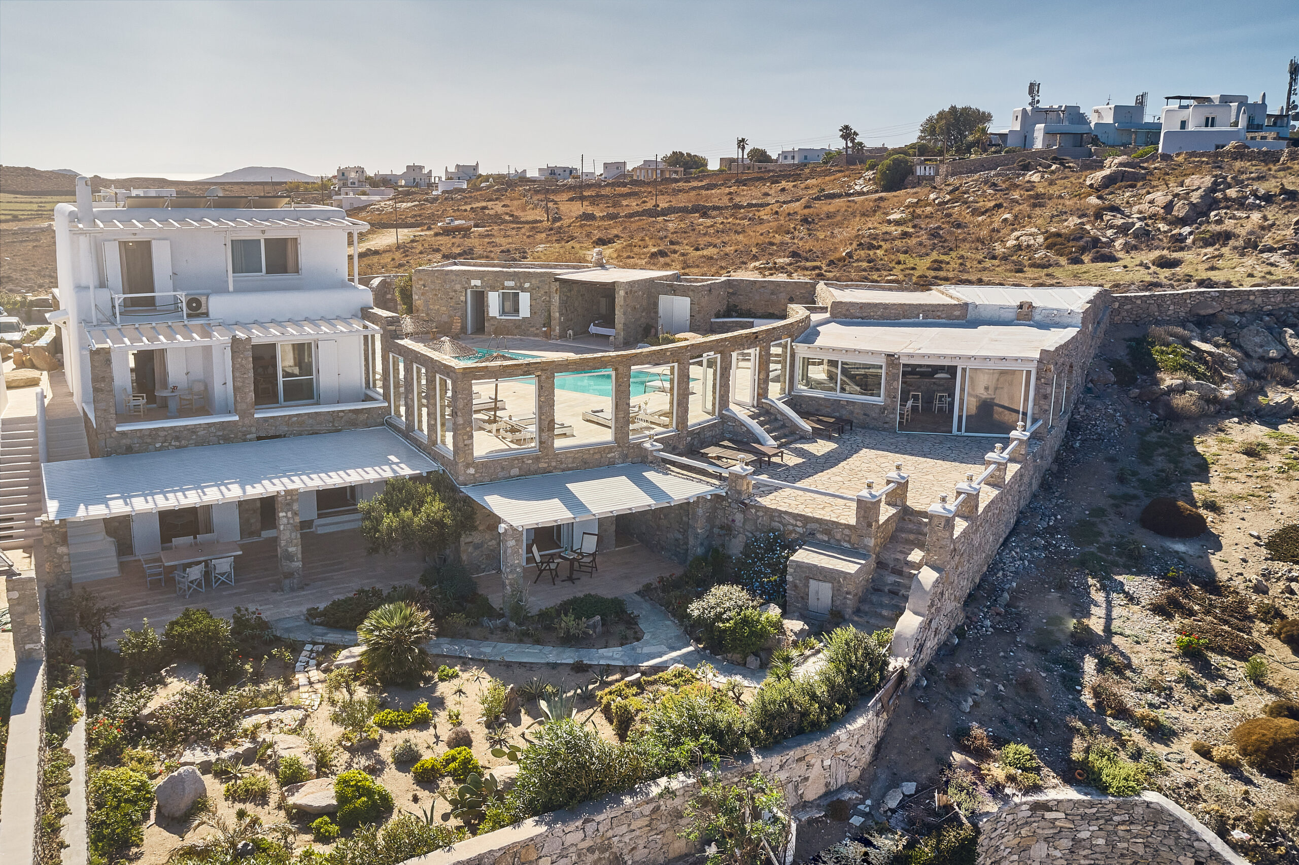 villa lefko kanalia mykonos