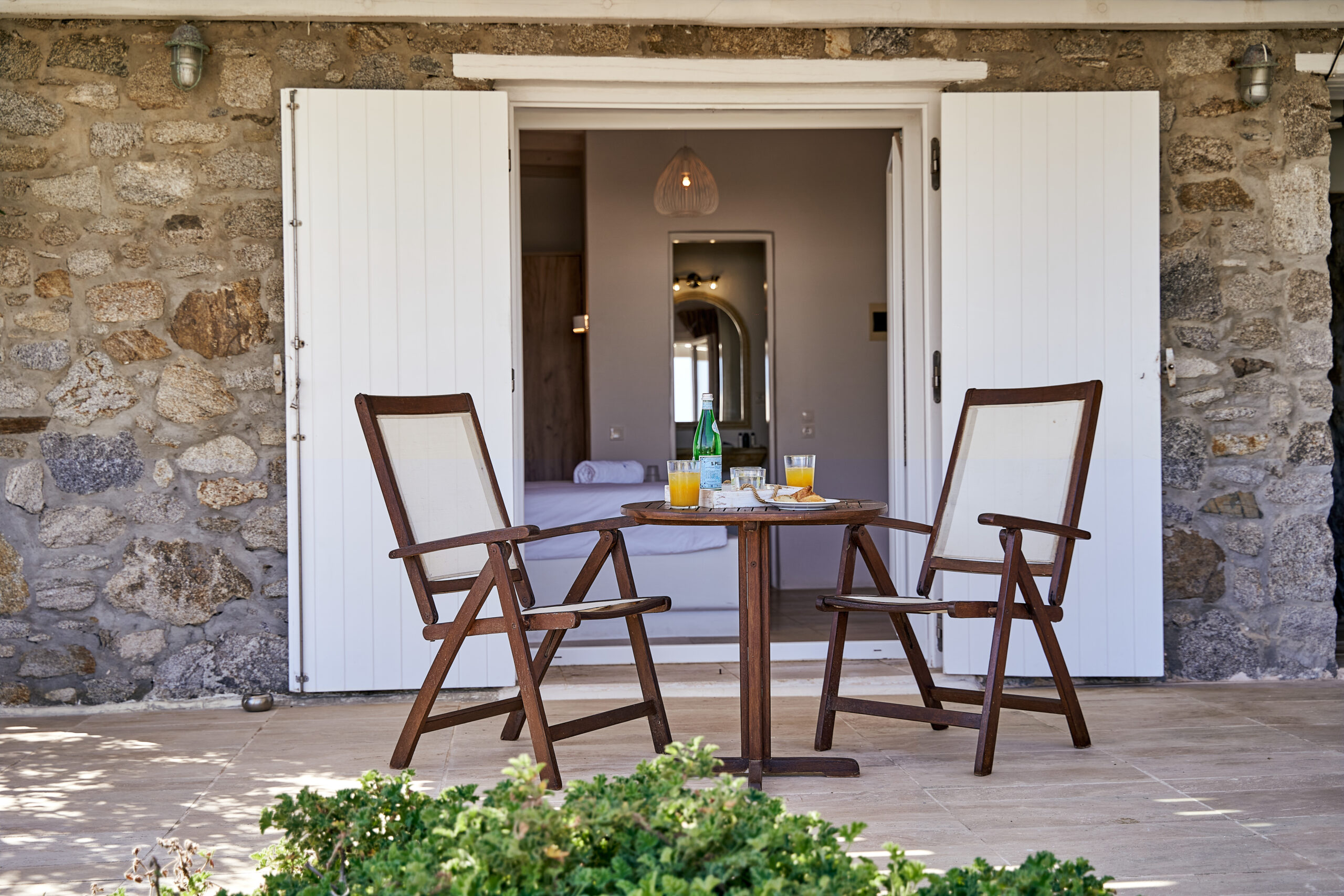 villa lefko kanalia mykonos bedroom terrace