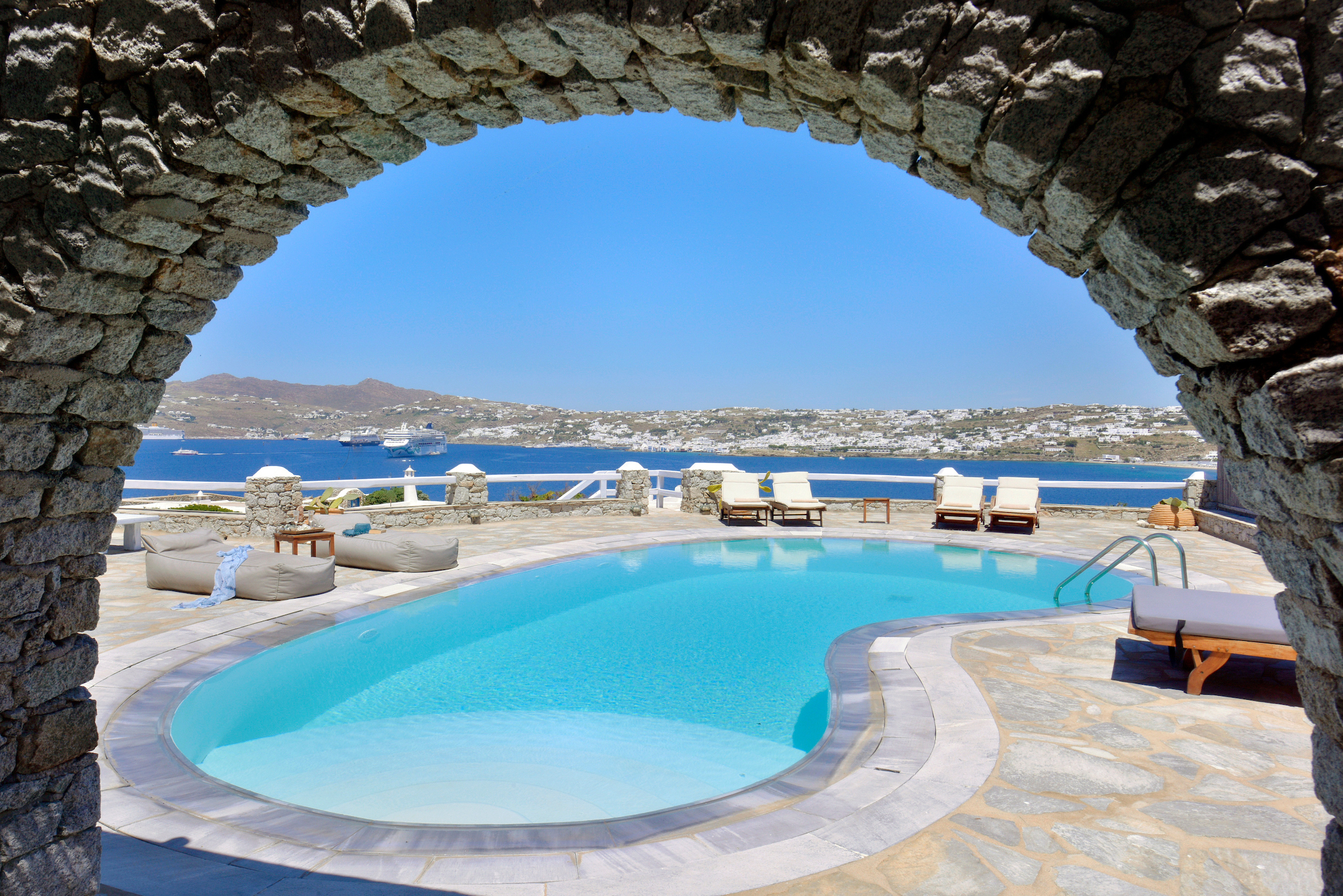 sea views mykonos villas