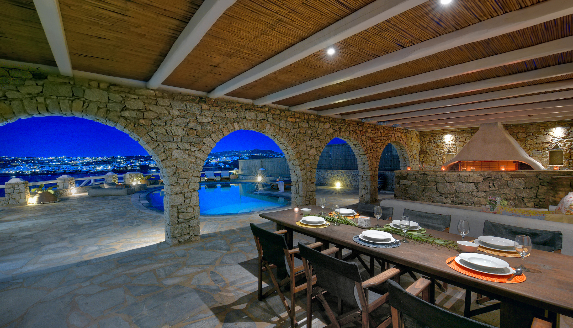 mykonos villas private pools