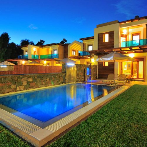 rhodes villas private pools