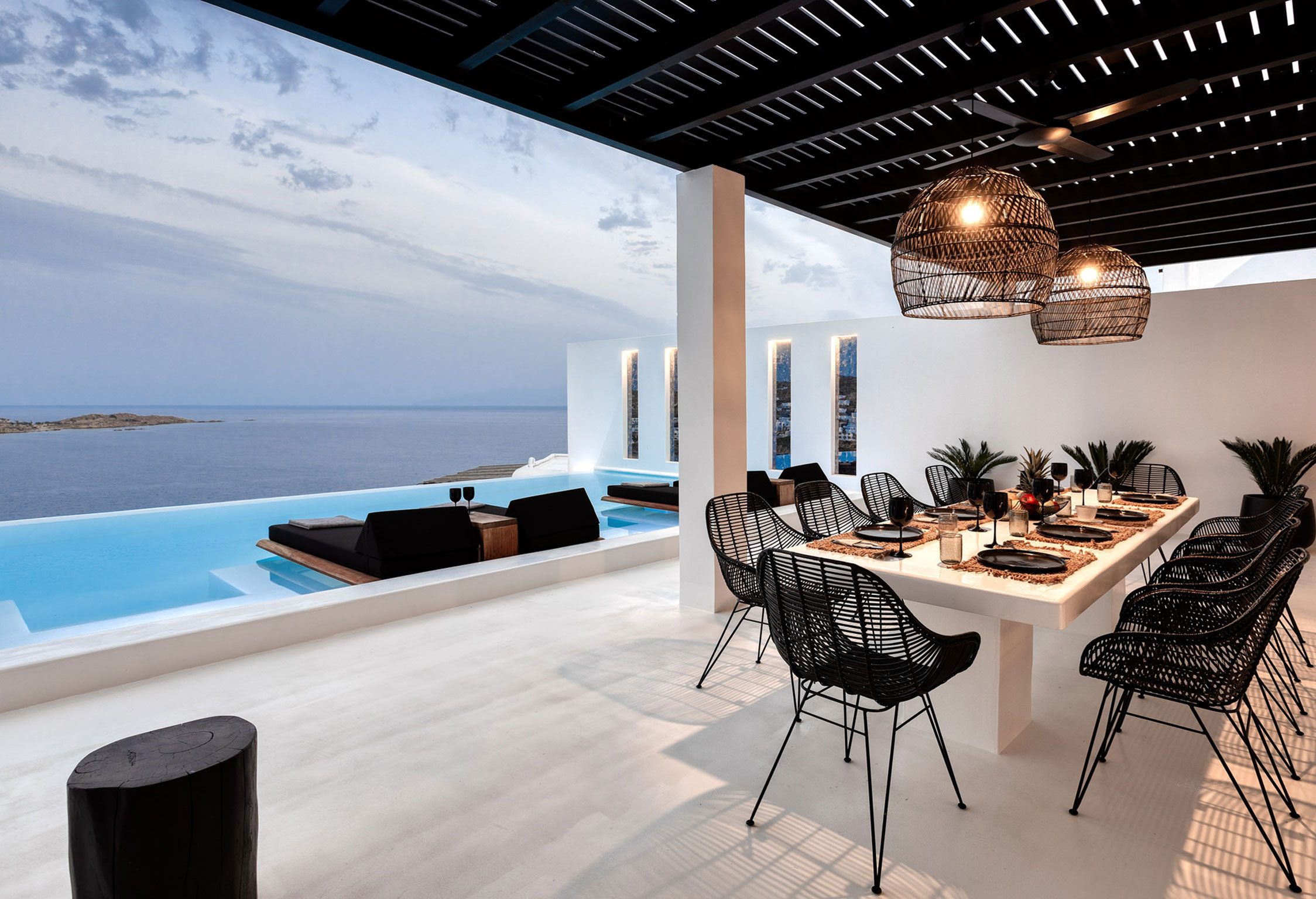 mykonos beach villas