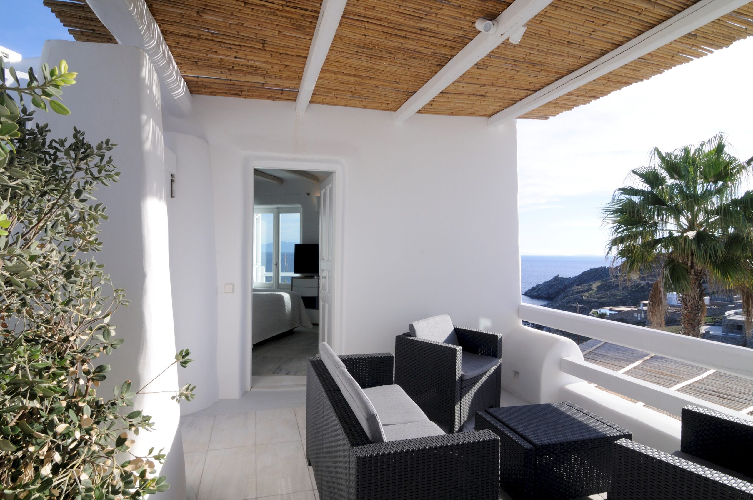 manos villa mykonos views