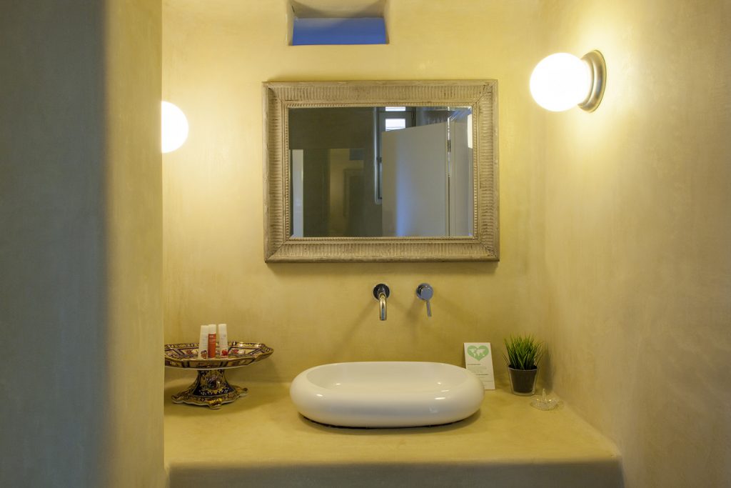 bathroom mykonos dream villas ornos