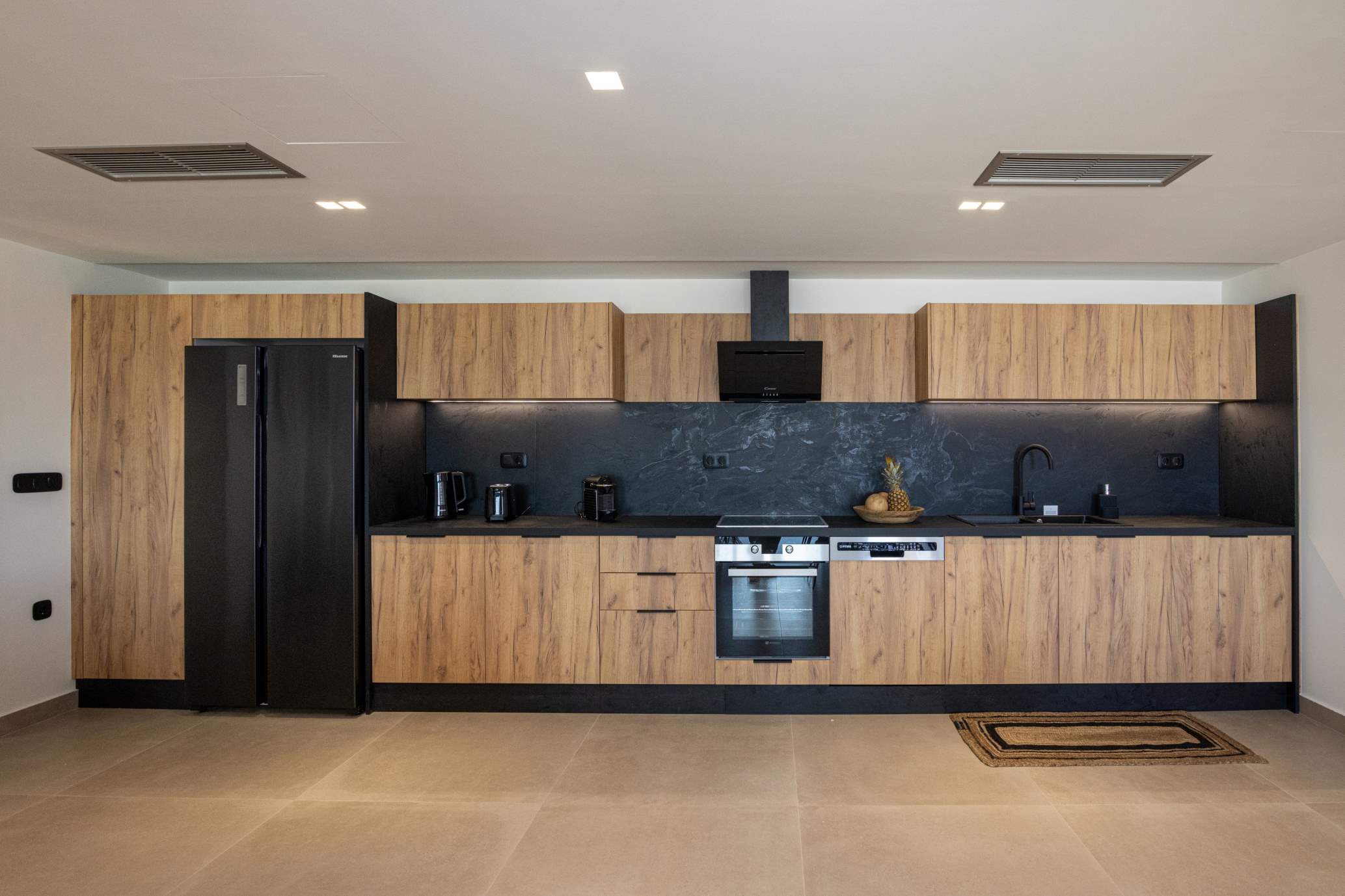 kitchen area tinos blue villas