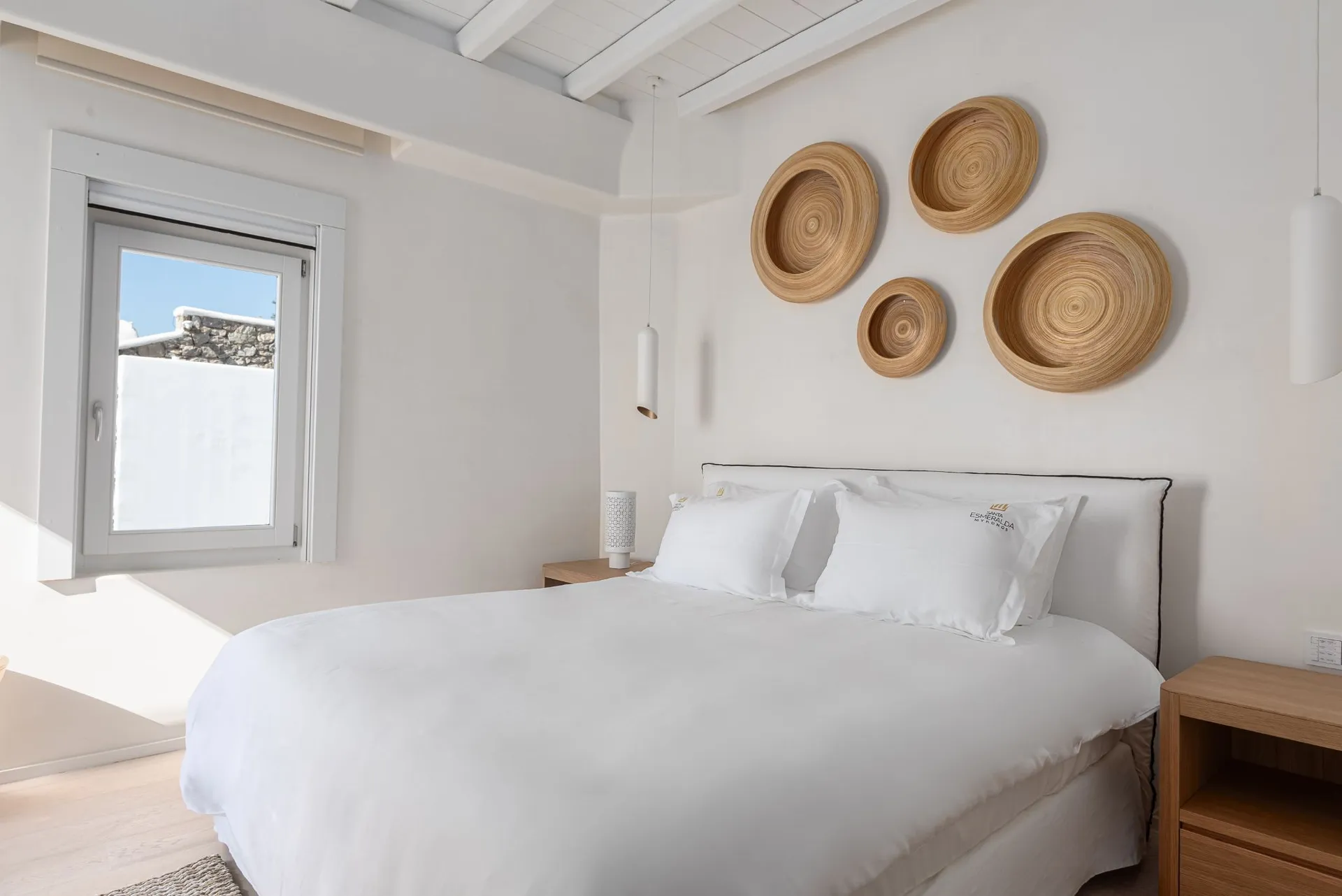 delos sun villas mykonos double bedroom
