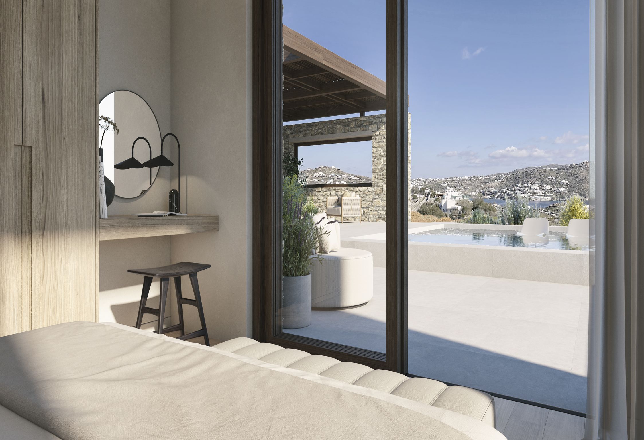 aleomandra retreat mykonos master room