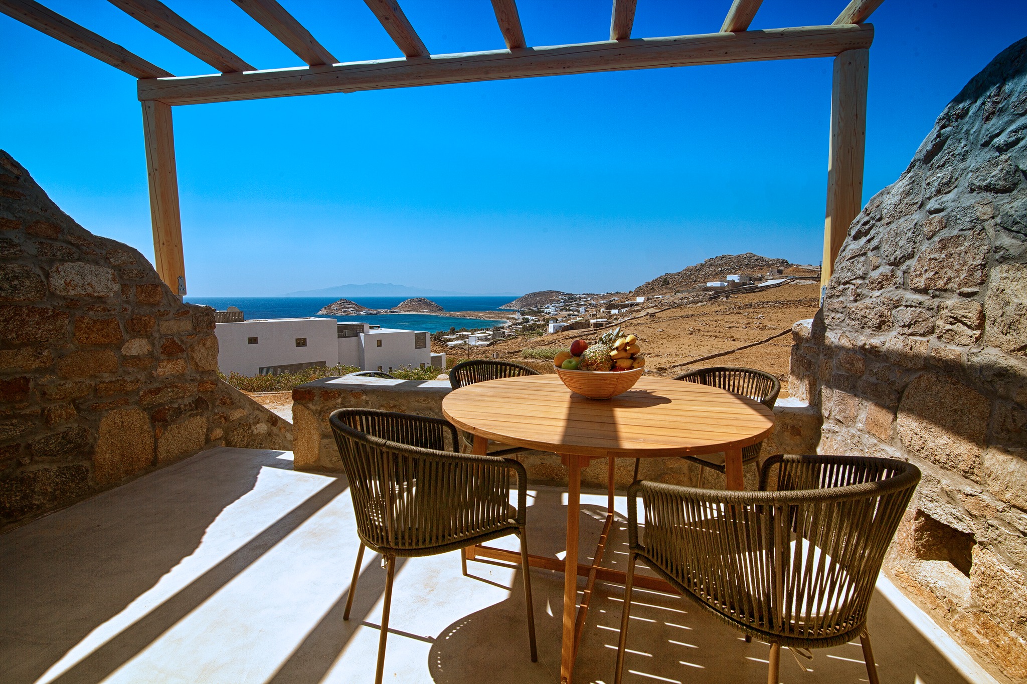 villa linos kalafatis mykonos