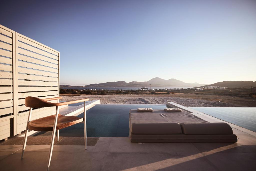 volia luxury suites milos pools sea views