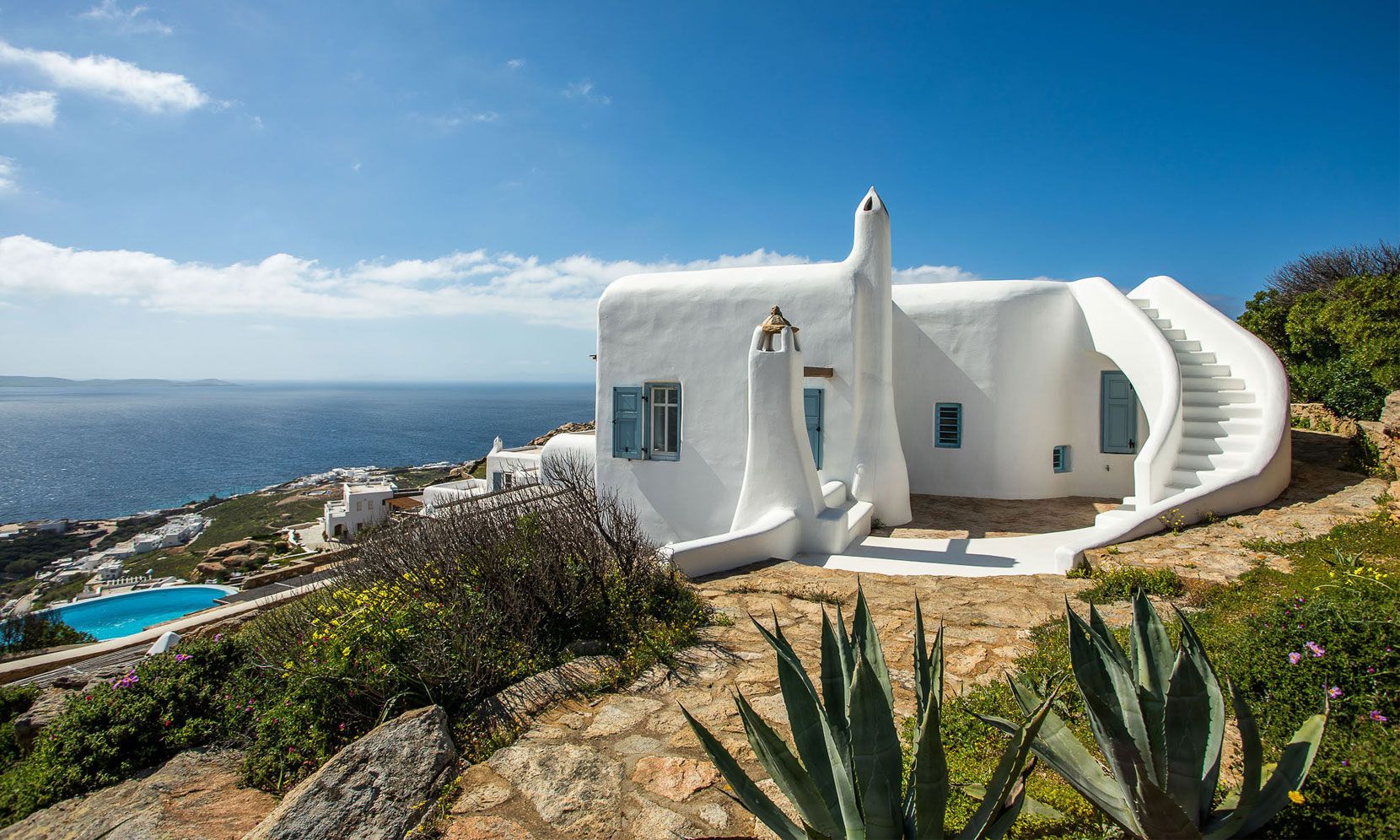 mykonos luxury villas tourlos