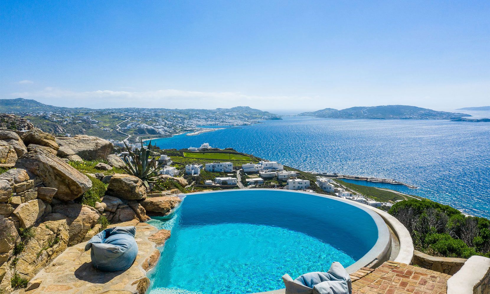 mykonos luxury villas tourlos