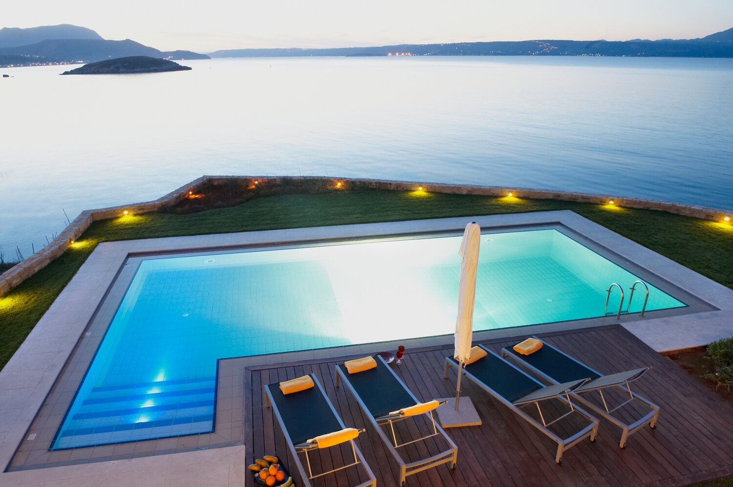 crete luxury villas private pools