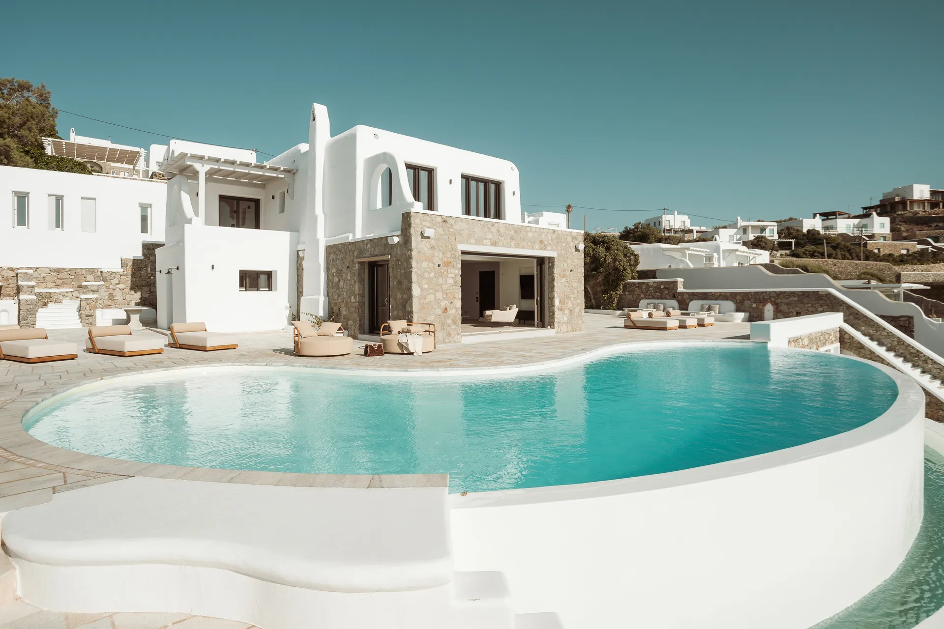 tramonto villa mykonos