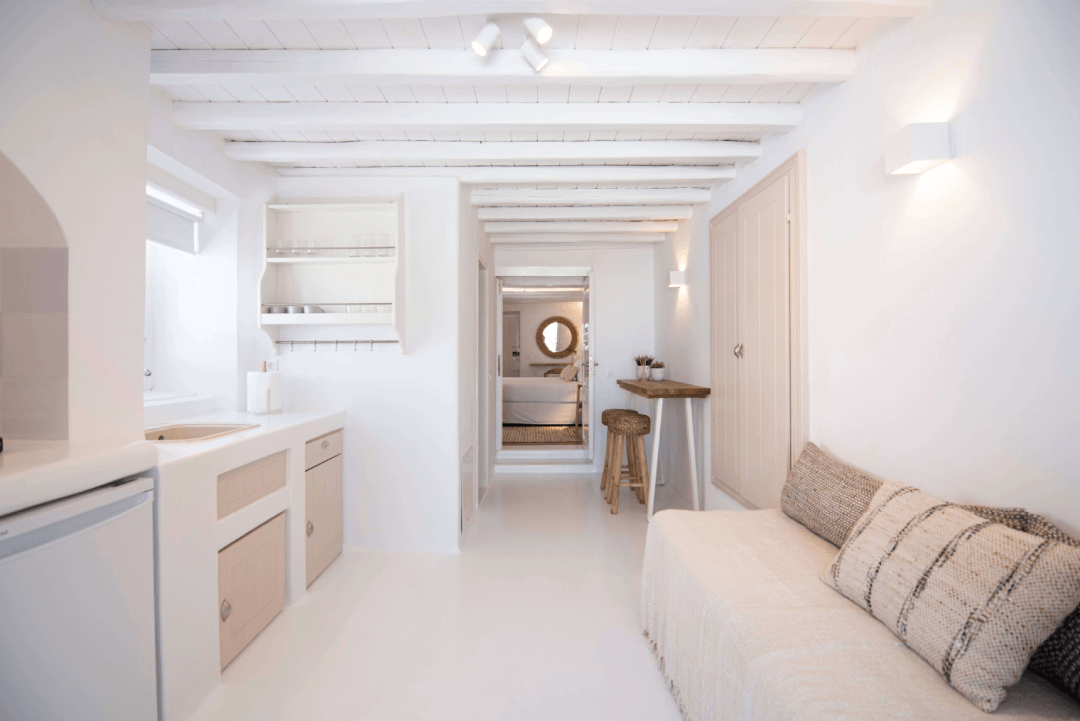 mykonos port villa apartment