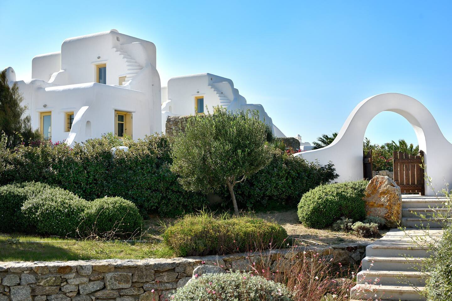 paranga villas mykonos grounds
