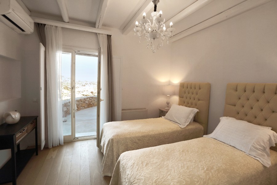 Avanti villa mykonos bedroom twin