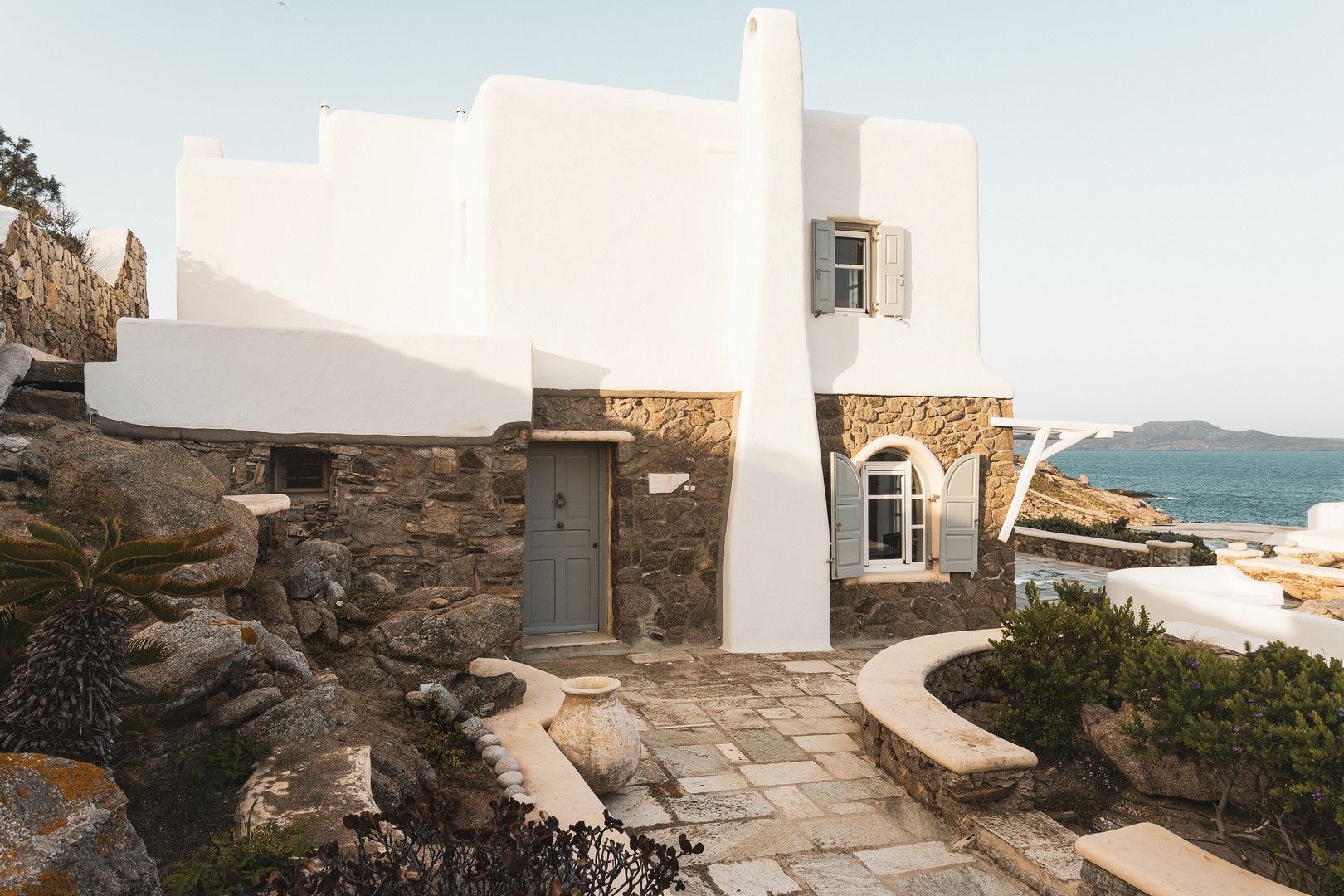 mykonos villas sea views