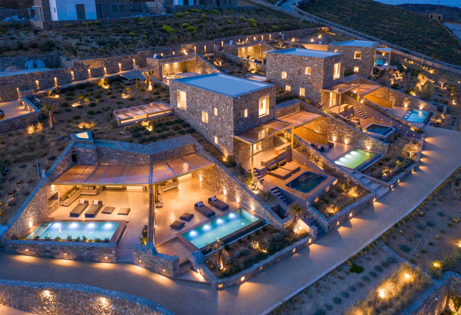 panormos bouti night imagesque villas