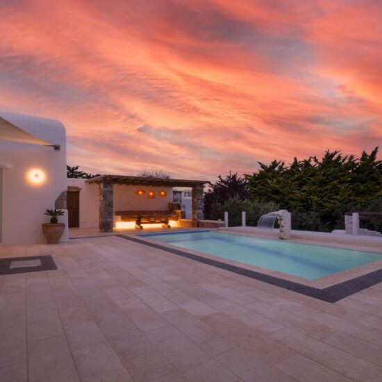 psarou houses mykonos pool