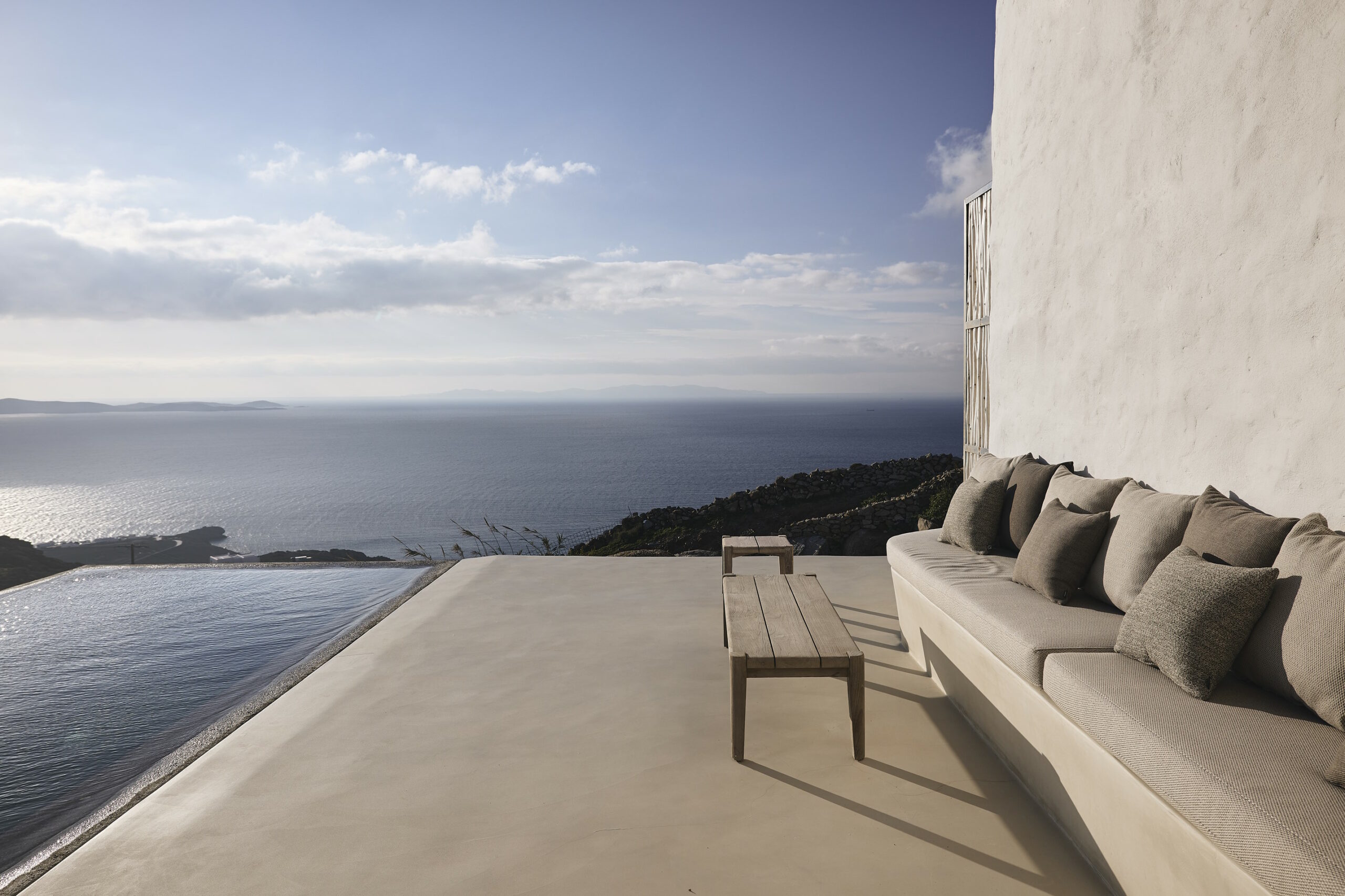 luxury villa paradisia mykonos suite pool