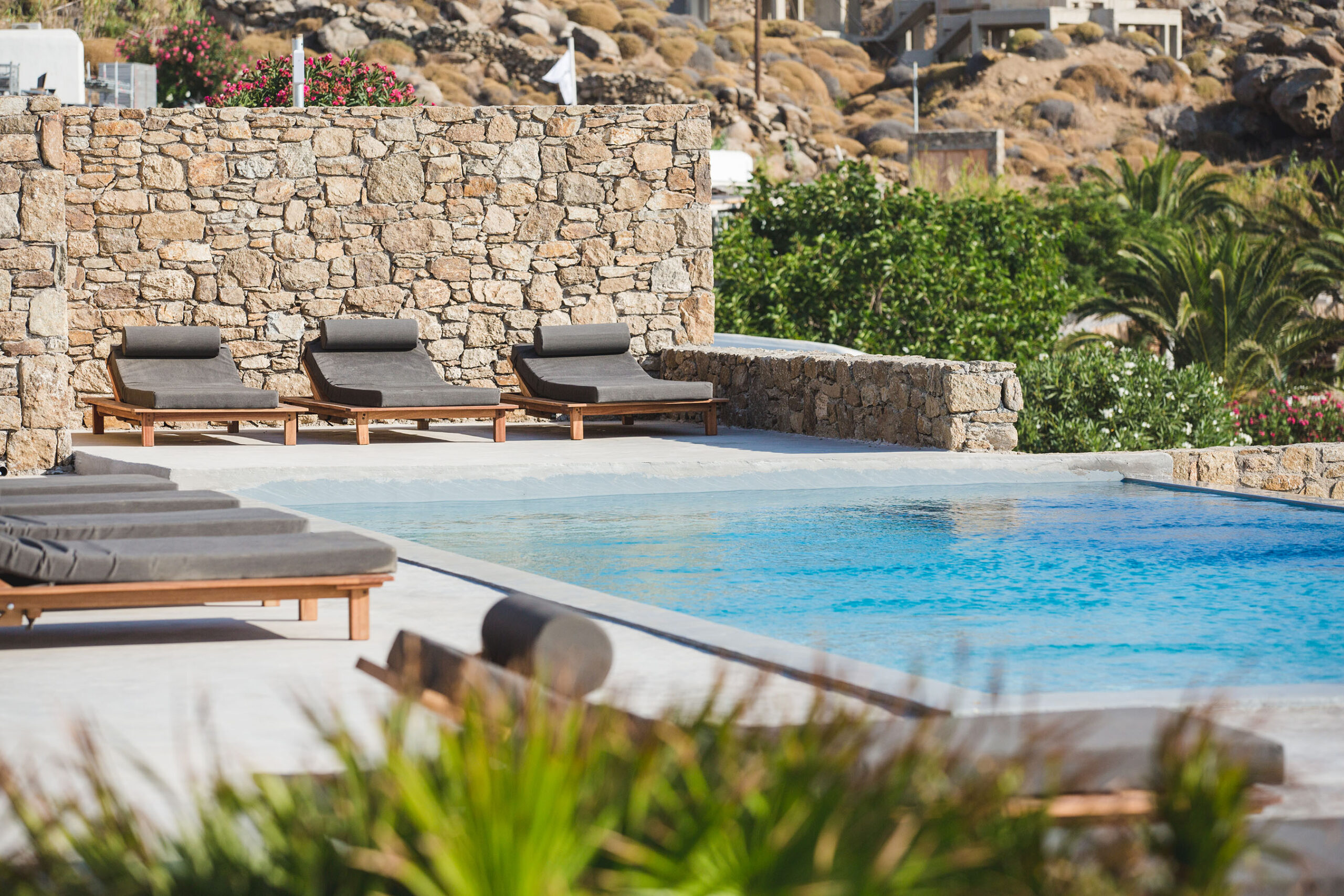 super paradise beach villas pool terrace