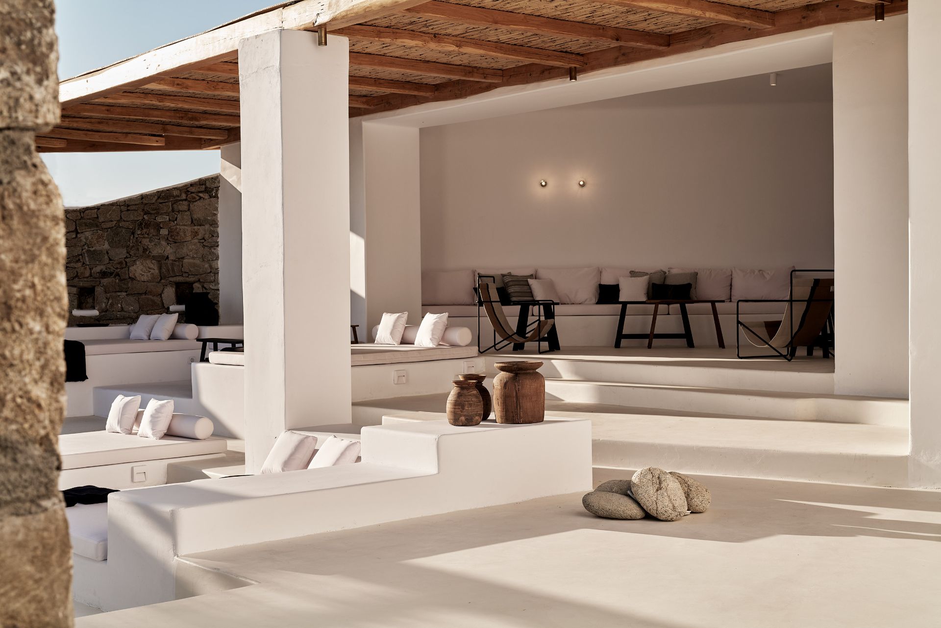 casa oasis houlakia mykonos lounge seating