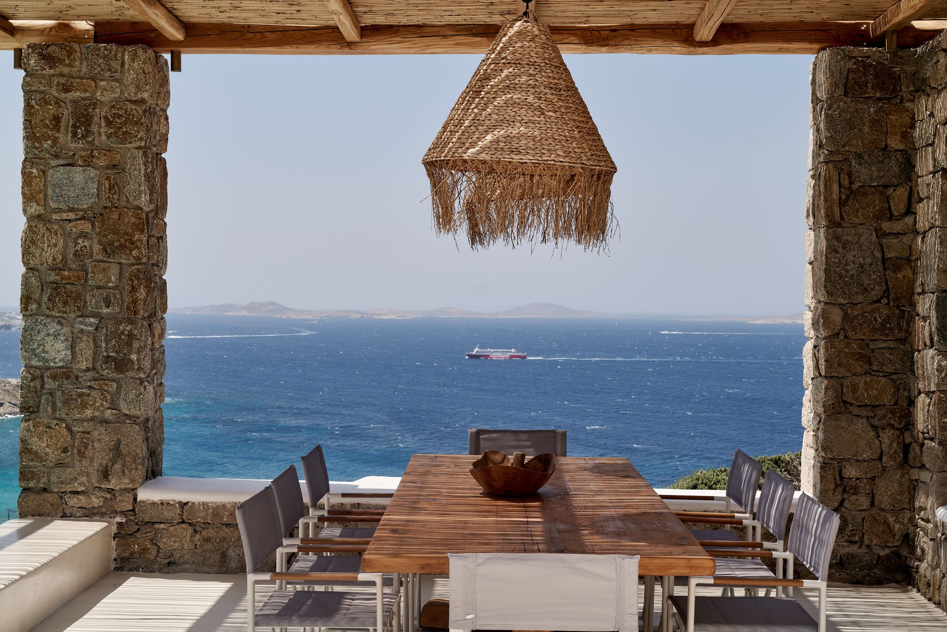 casa oasis houlakia mykonos sea views