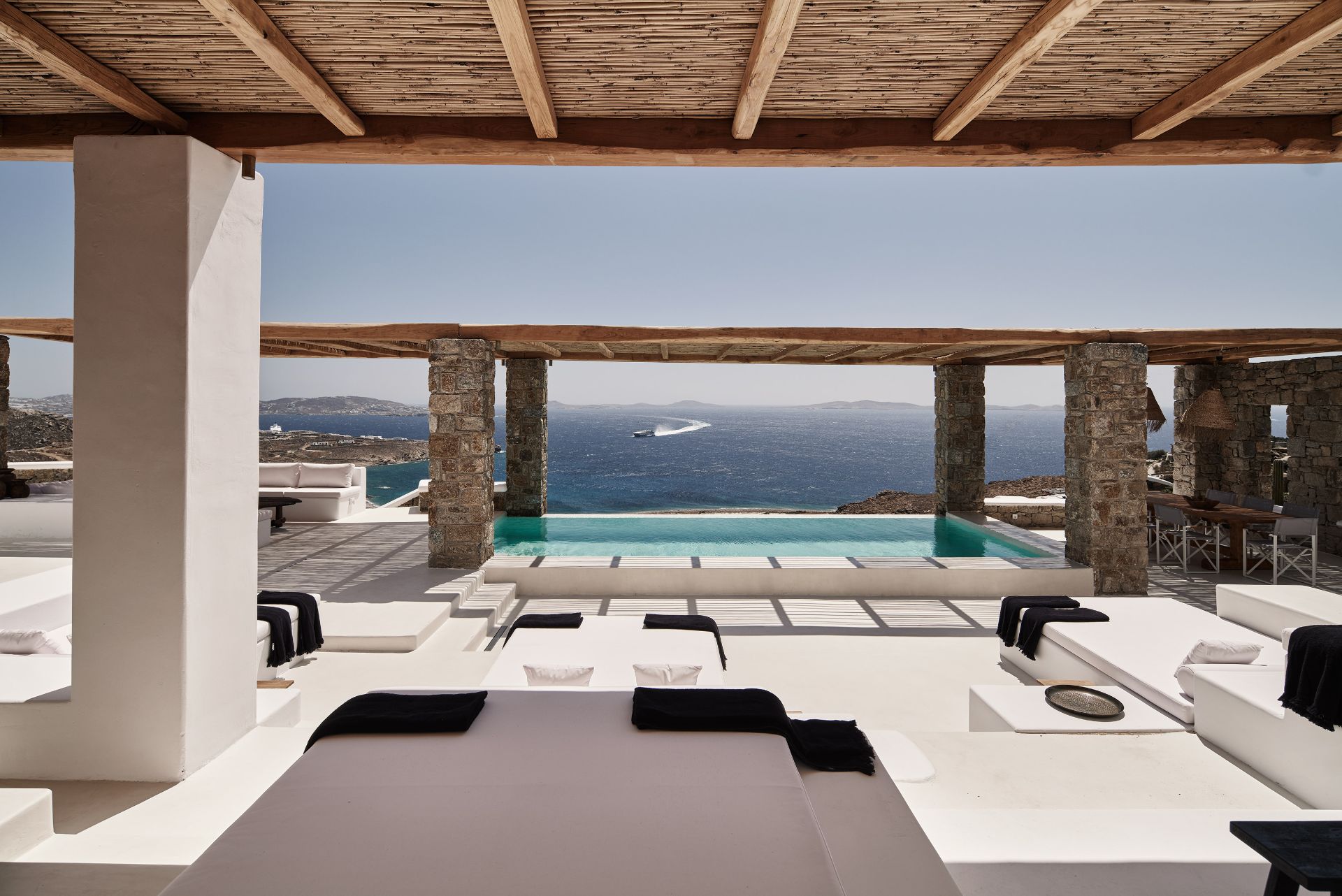 casa oasis houlakia mykonos sea views