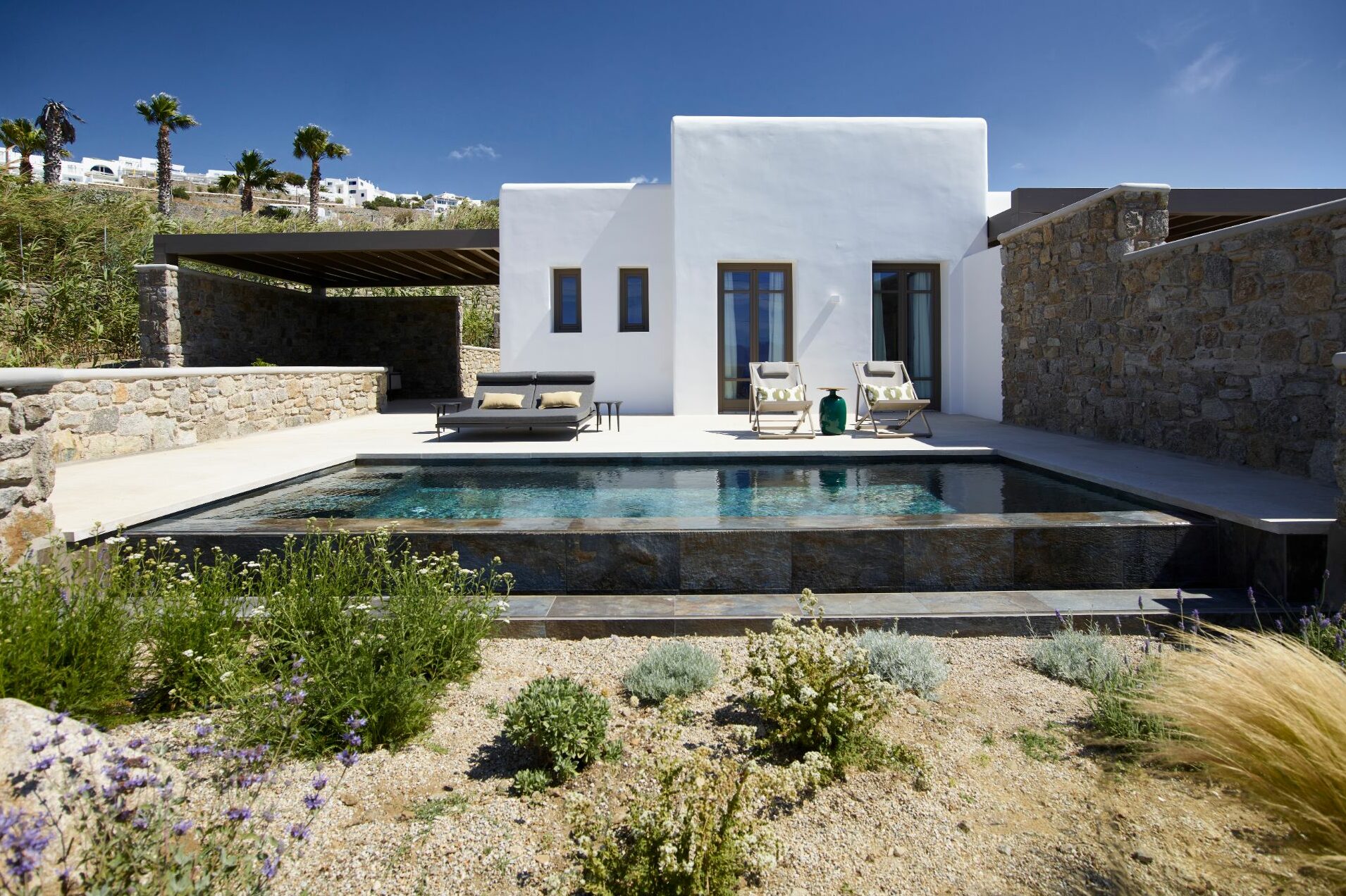 mykonos town villas with pools
