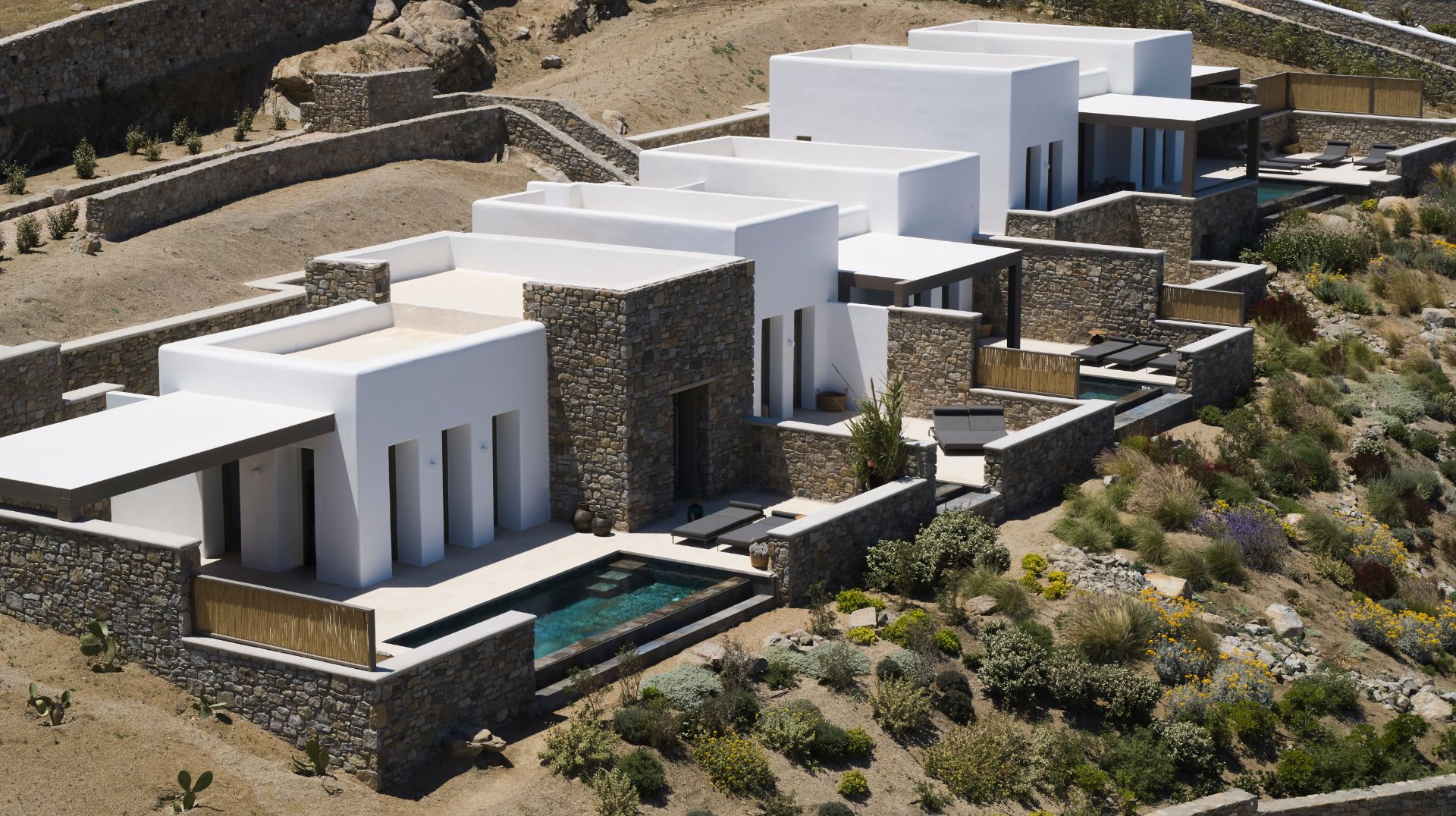 mykonos town villas with pools
