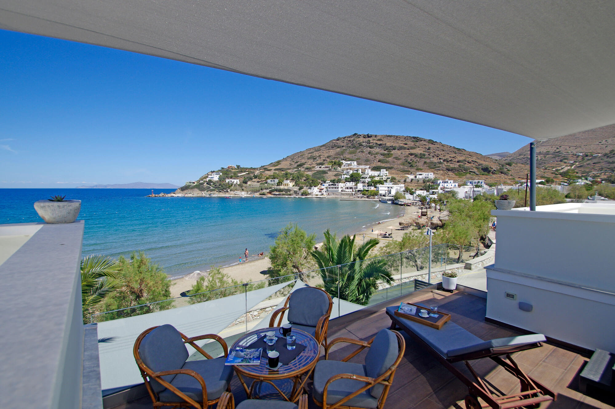 kini beach house syros views