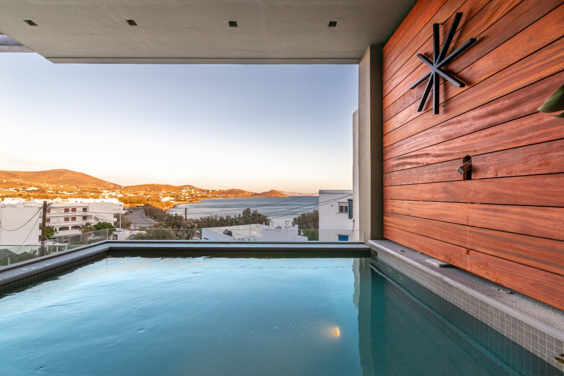 tinos villas with pools