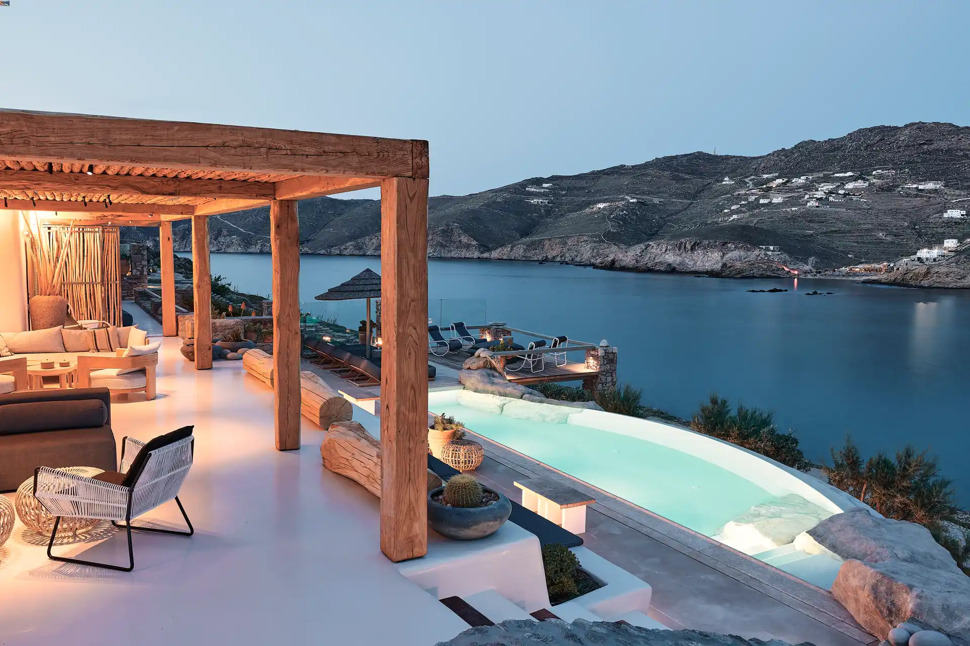 mykonos beach villas