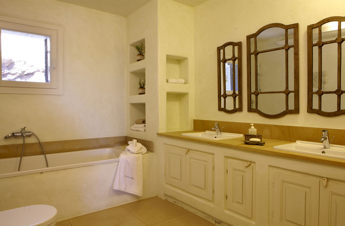 bathrooms tinos private estate