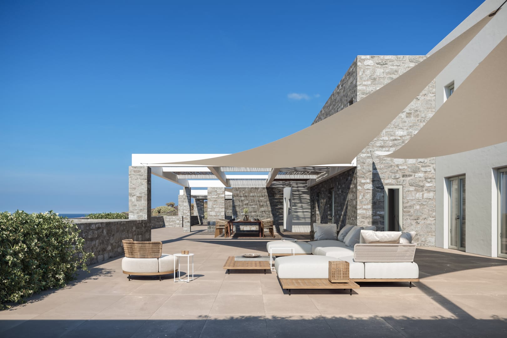 villas mykonos for large groups