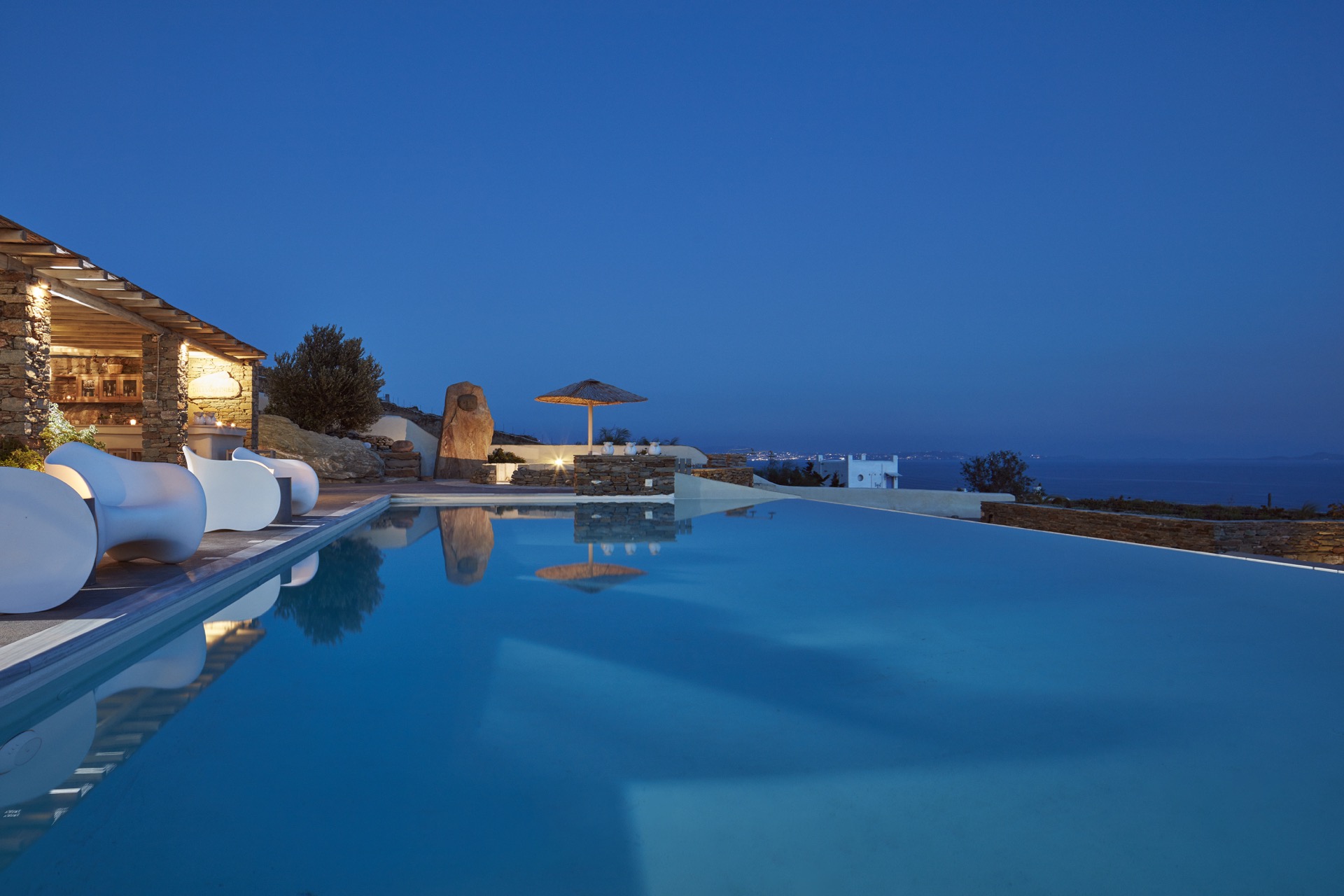 tinos luxury villas for groups